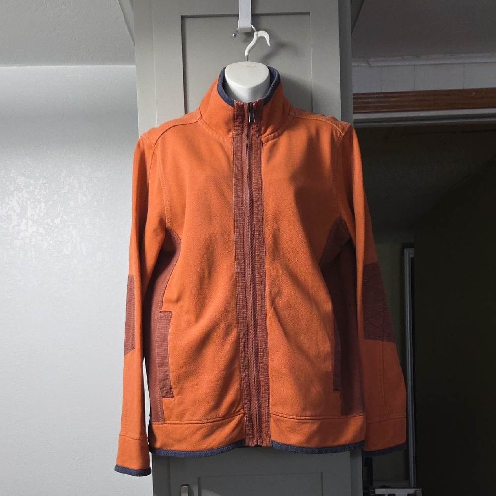 Fat Face Airlie Rust Full-Zip Jacket